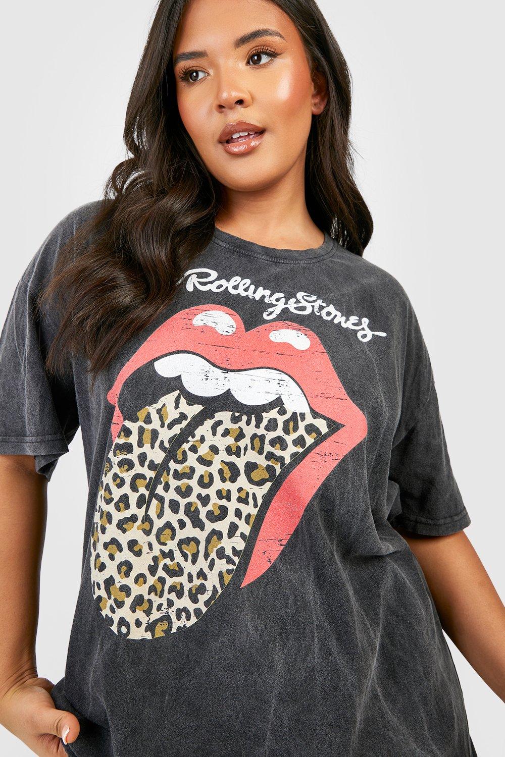 Rolling stones deals t shirt women's